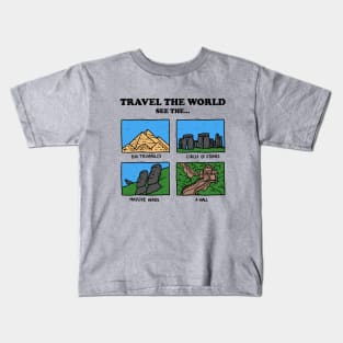 See The World (Silly Names) Kids T-Shirt